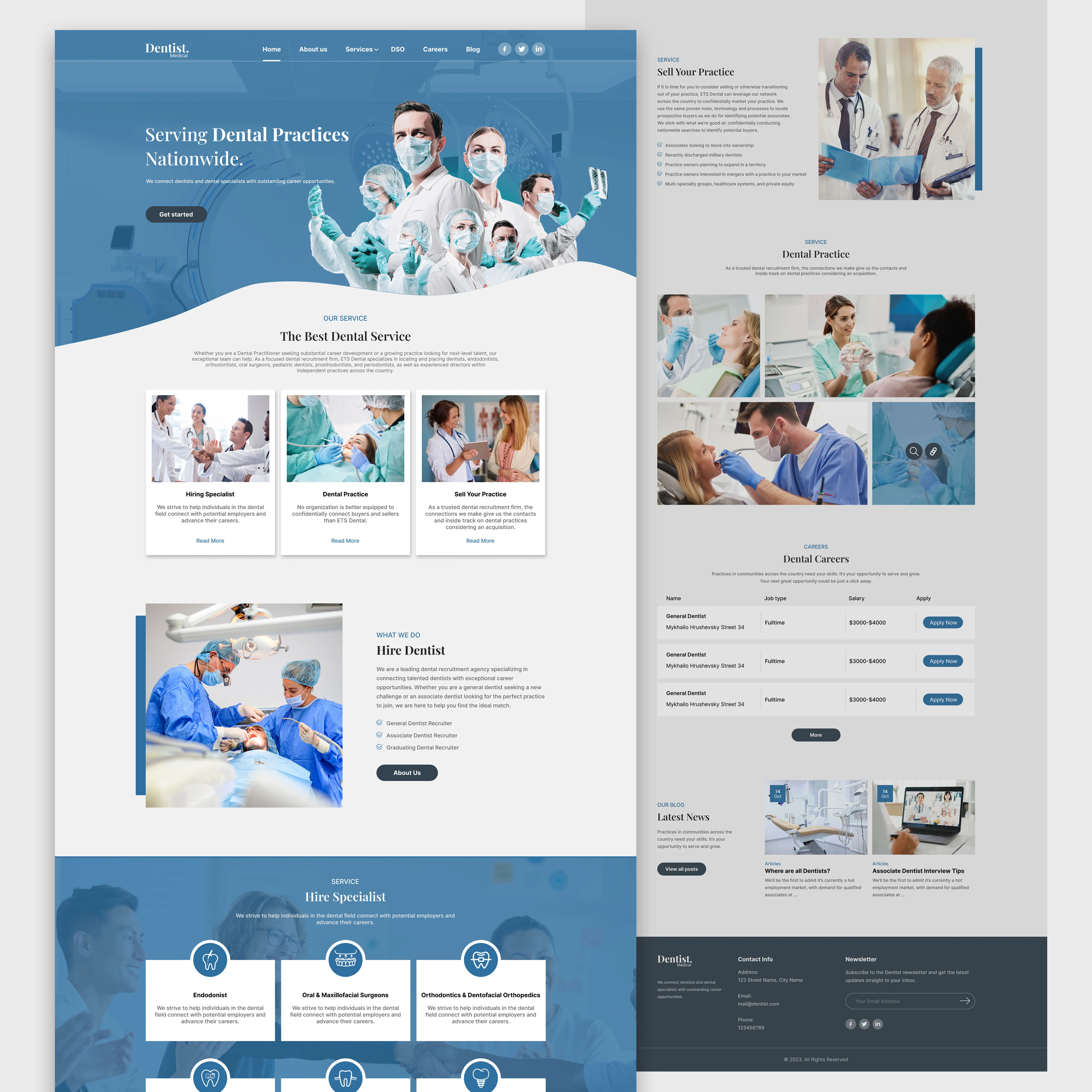 Dentist Website | Healthcare Business Platform