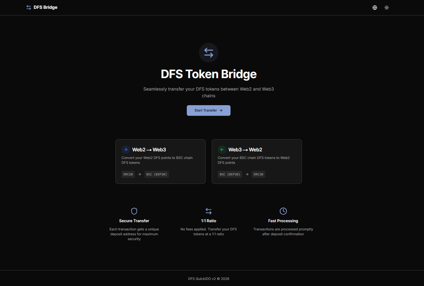 Quick IDO Exchange Platform
